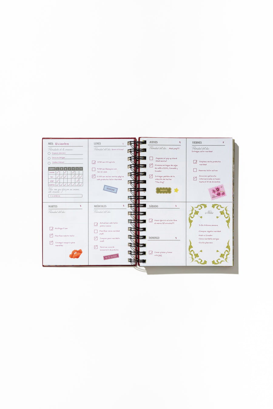 Undated Planner