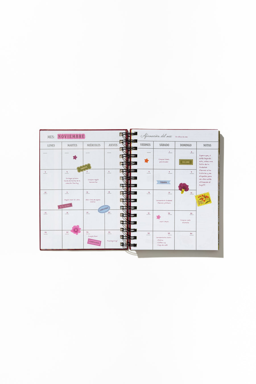 Undated Planner