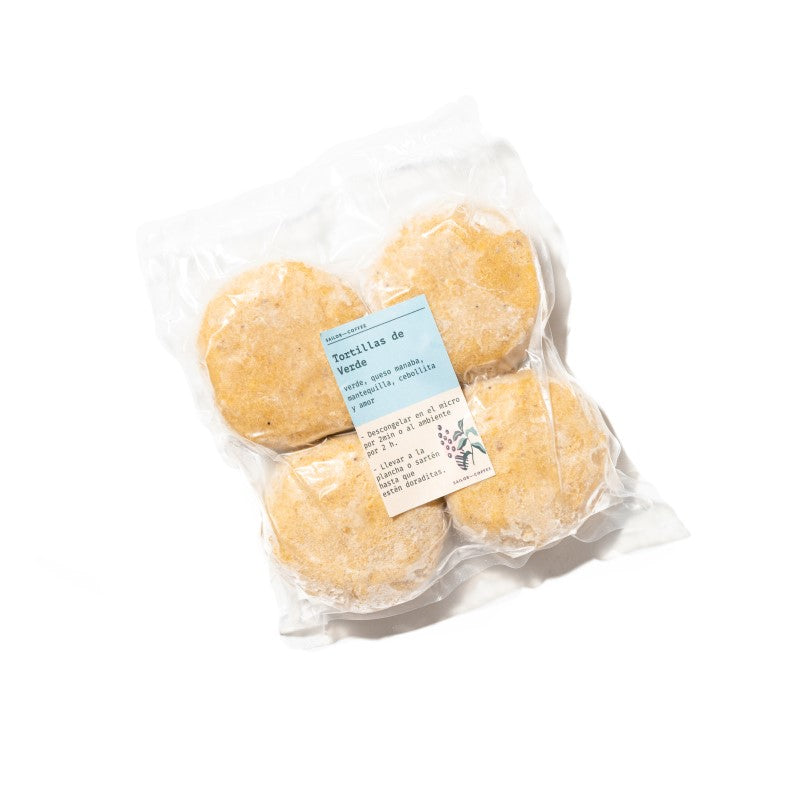 Tortillas de Verde Congeladas